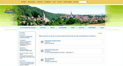 Desktop Screenshot of ccpaysniederbronn.fr